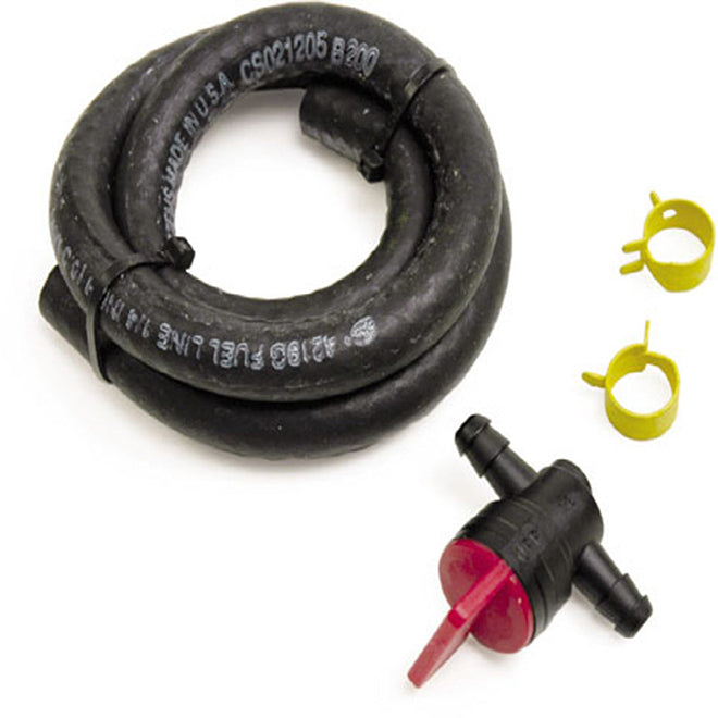 Conduit de carburant avec valve d'arrêt Atlas 1/4" X 24"