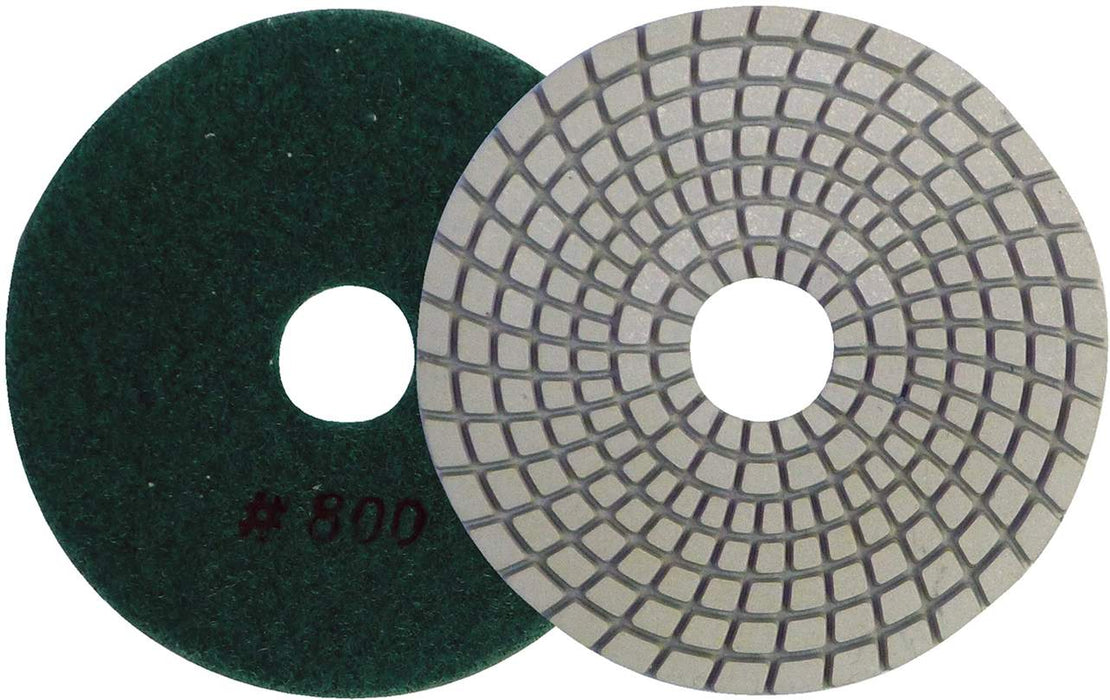 Tampon à polir diamanté 4" à grain 800