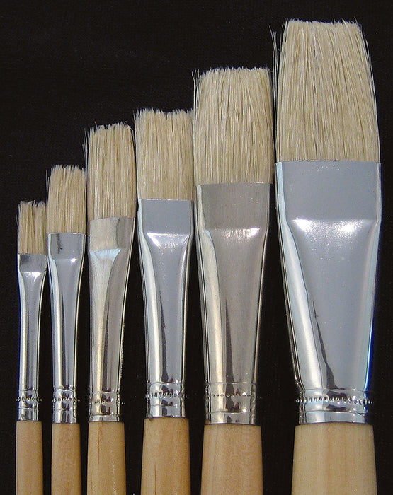 Pinceau d'artiste plat 579 #8 Bennett Tools