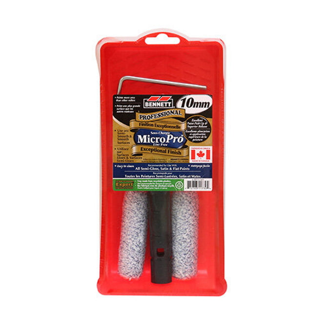 Ensemble de rouleau Micro-pro 4"
