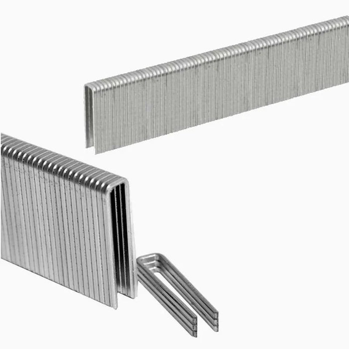 Agrafes étroites en acier inoxydable 1-1/4" 18 Ga - 1000 Bissett Fasteners