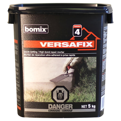Mortier de réparation ultra-adhérent Versafix - 5 kg bomix - Quincaillerie G.H. Berger