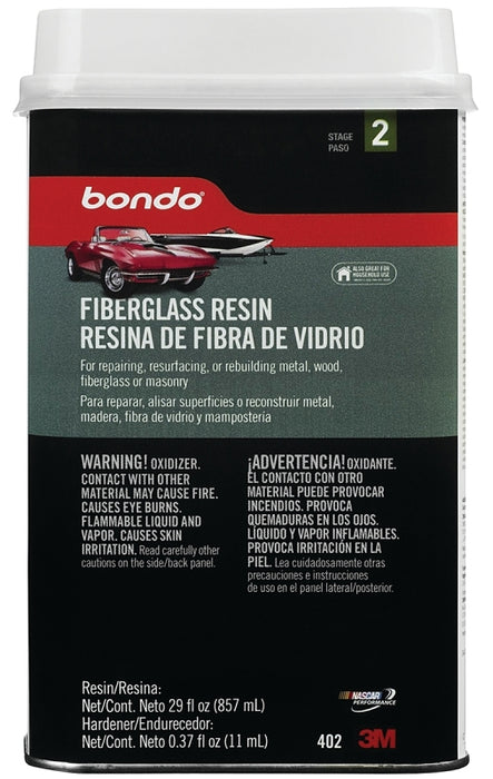 Résine pour réparation de fibre de verre Bondo - 857 mL - Quincaillerie G.H. Berger