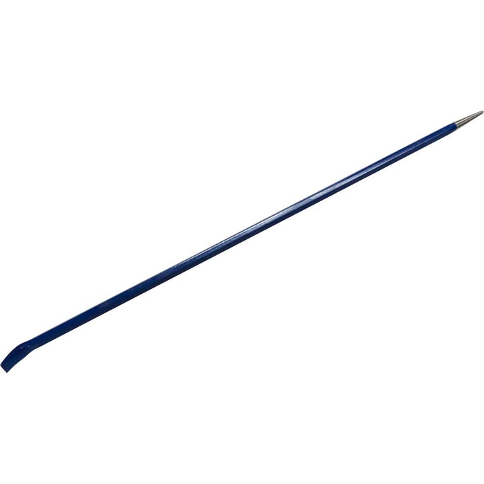 Barre-levier fini bleu 54"