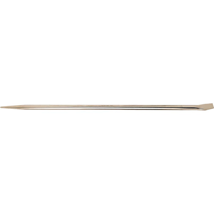 Barre-levier plaqué nickel 60"