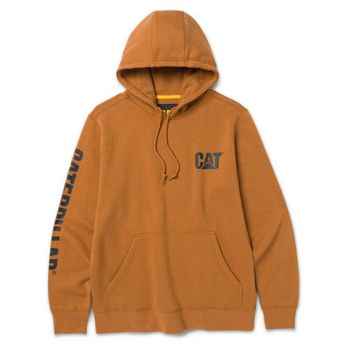 Kangourou à épaisseur moyenne avec capuchon et logo imprimé Caterpillar
