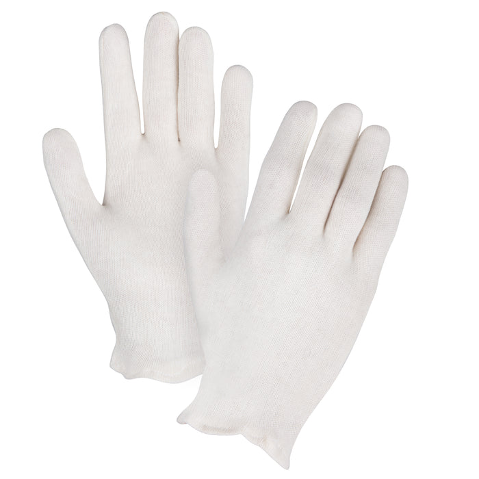 Gants d'inspection en poly/coton