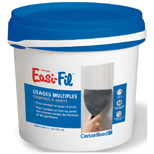 Composé à joints Easi-Fil - 2 L CertainTeed - Quincaillerie G.H. Berger