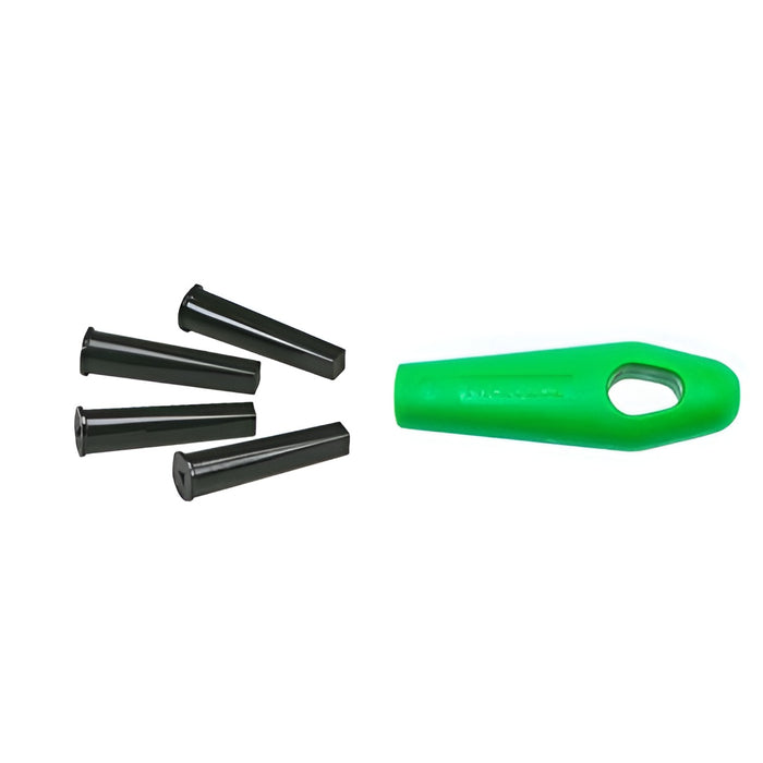 Manche de lime 4" vert