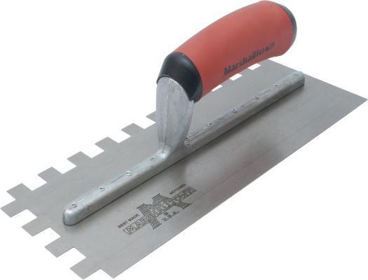 Truelle à dents carrées DuraSoft® (1/2"x1/2"x1/2")