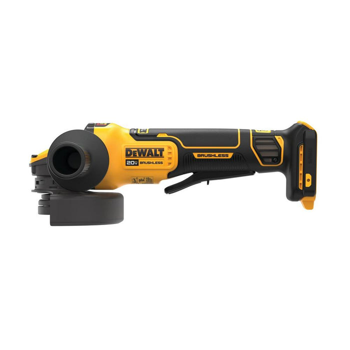 Rectifieuse angulaire 4.5"-5" 20V MAX* FLEXVOLT® Advantage™, avec interrupteur à palette (Outil seulement)