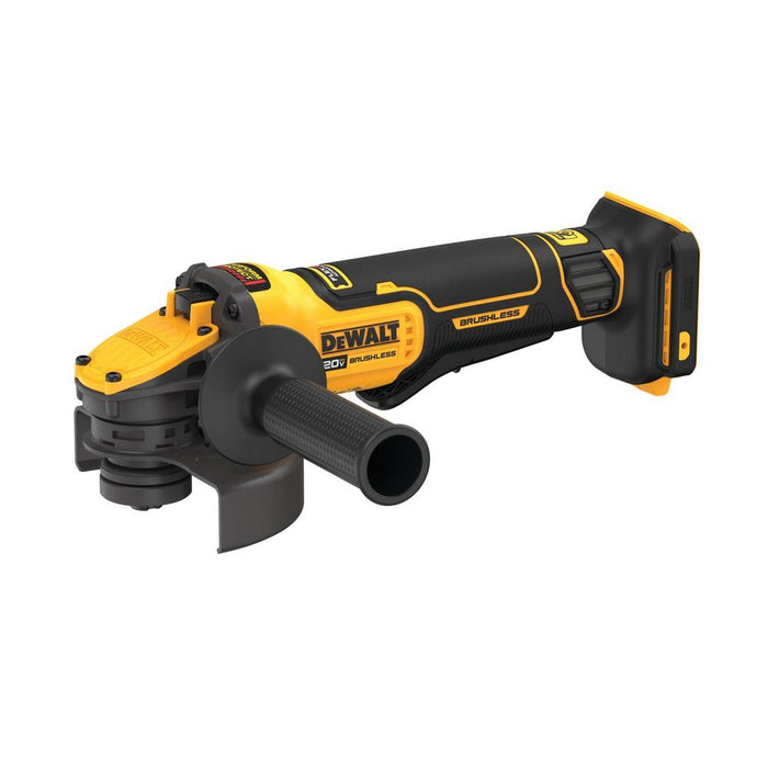 Rectifieuse angulaire 4.5"-5" 20V MAX* FLEXVOLT® Advantage™, avec interrupteur à palette (Outil seulement)