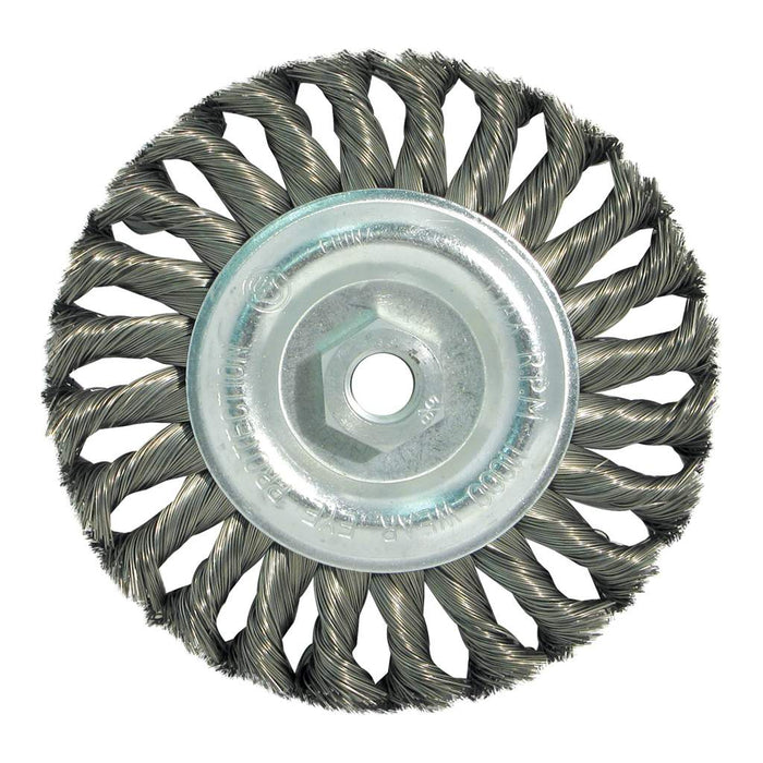 Brosse à fils noués 4"