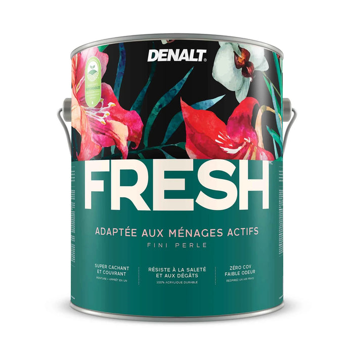Peinture acrylique intérieure - Denalt Fresh - Base 3 - Velour - 3.78 L