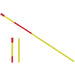 Balise d'entrée jaune et rouge 1/2" X 72" - Quincaillerie G.H. Berger
