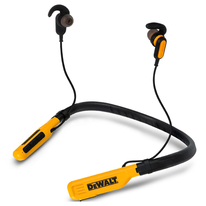Écouteurs en collier Bluetooth Dewalt