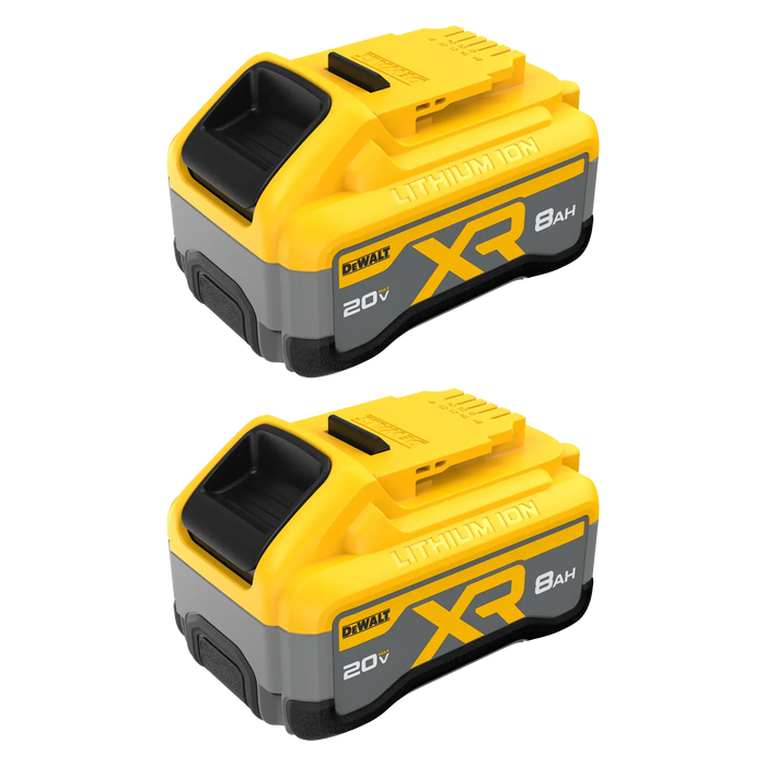 Ensemble de deux batteries POWERPACK 20V MAX XR 8.0 Ah Dewalt