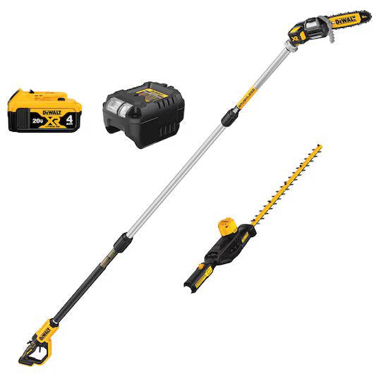 Ensemble de scie à élagage sur pôle 15' 20V MAX Dewalt