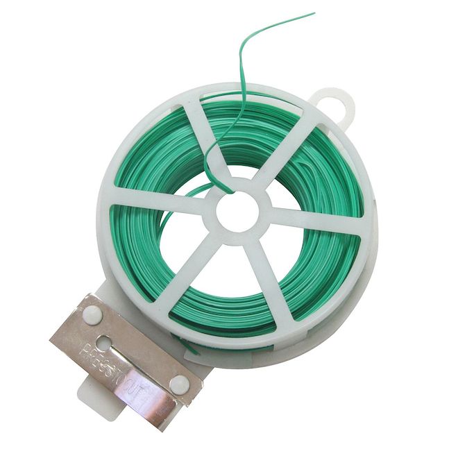 Attache à plante en plastique vert 82' DHLine