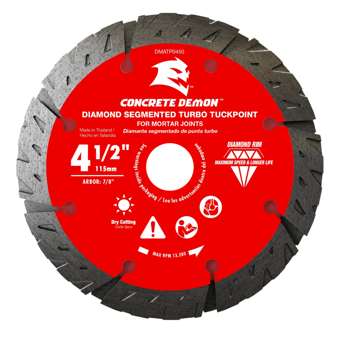 Lame au diamant pour mortier 4-1/2" Diablo