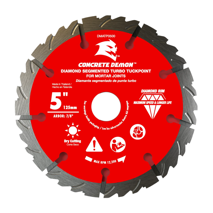 Lame au diamant pour mortier 5" Diablo