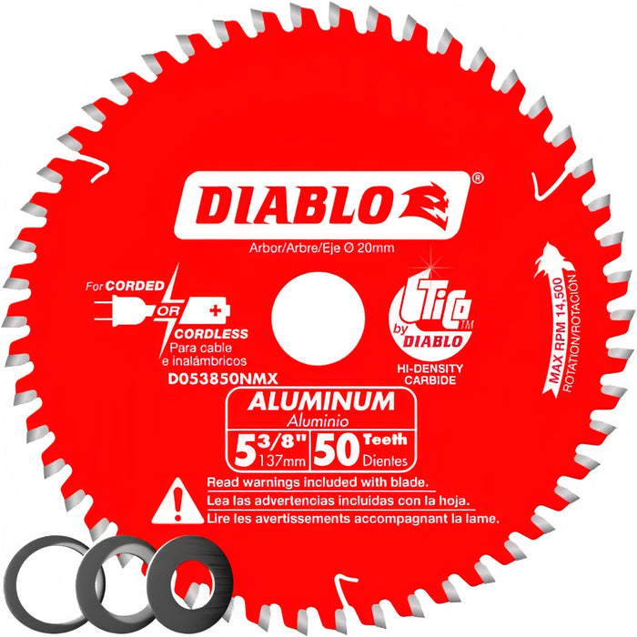 Lame à aluminium pour scie circulaire (5-3/8" - 50 dents)