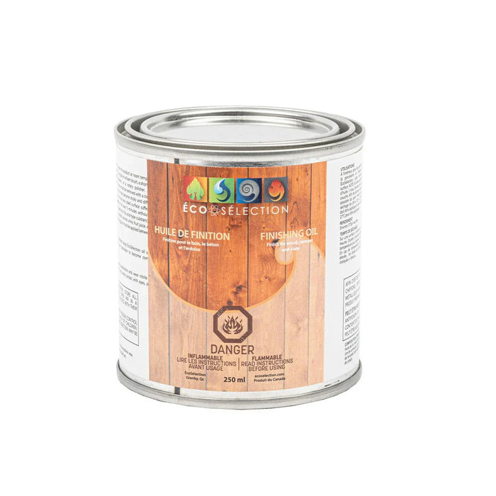 Huile à finition de bois extérieur - Clair - 250 mL ECO-SELECTION