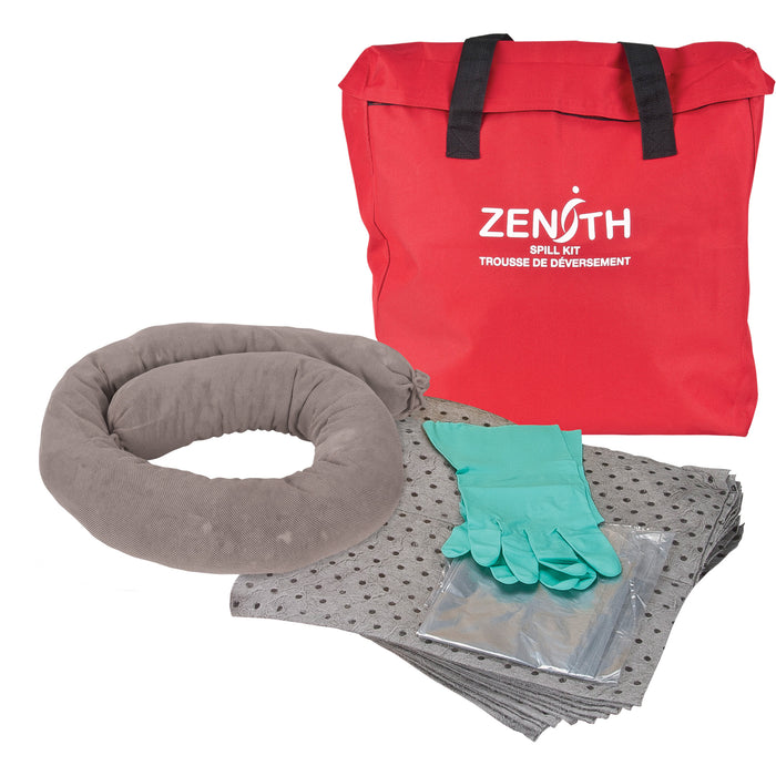 Trousse portative écono contre les déversements
