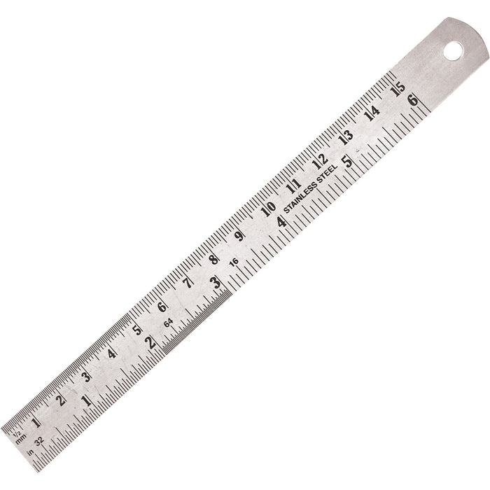 Règle en acier inoxydable 6" Empire