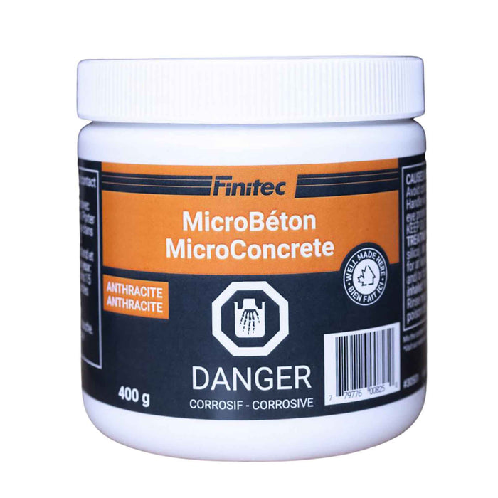 Microbéton anthracite 400 g Finitec