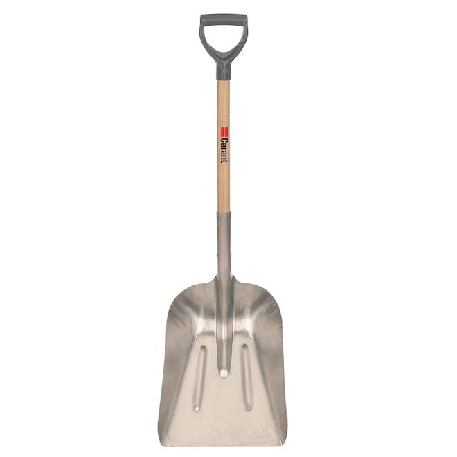 Pelle à grain 11" en aluminium à poignée fermée Garant