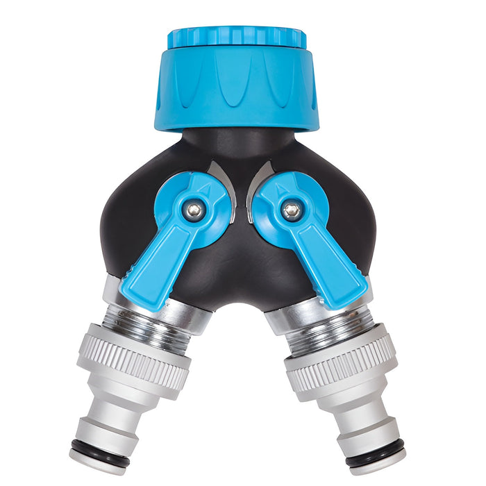 Raccord de robinet à 2 sorties 12 mm PFM2WCSO12 - Garant