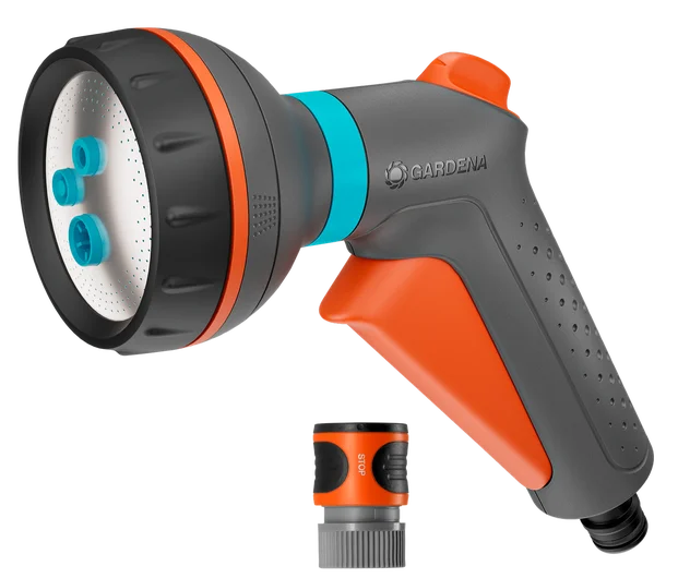 Pistolet d'arrosage multifonctions à connexion rapide Gardena