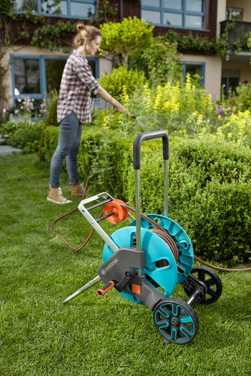 Chariot dévidoir CleverRoll pour boyau 5/8" X 165' Gardena