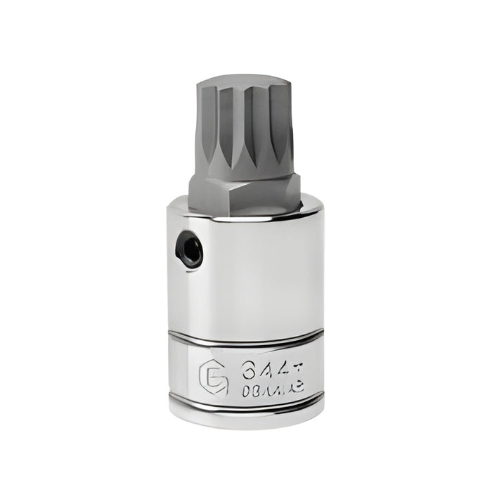 Douille à embout triple carré M14, prise 3/8"