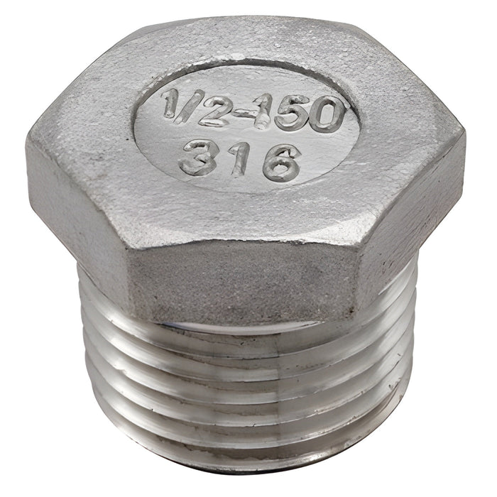 Bouchon hexagonal en acier inoxydable 1/8" Green Line - Quincaillerie G.H. Berger