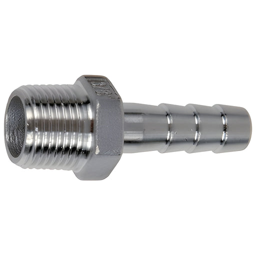 Raccord en acier inoxydable 3/8" (M) NPT X 3/8" cannelé Green Line - Quincaillerie G.H. Berger