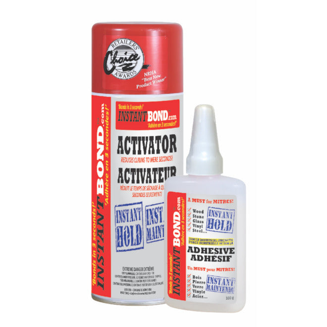 Adhésif et activateur Instant Bond 400 mL