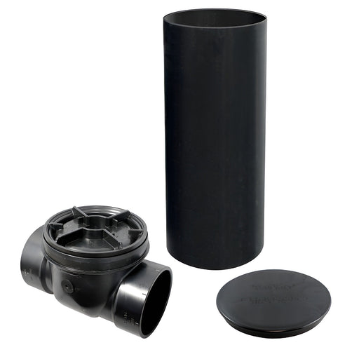 Clapet antiretour 4" avec manchon en plastique ABS noir IPEX - Quincaillerie G.H. Berger