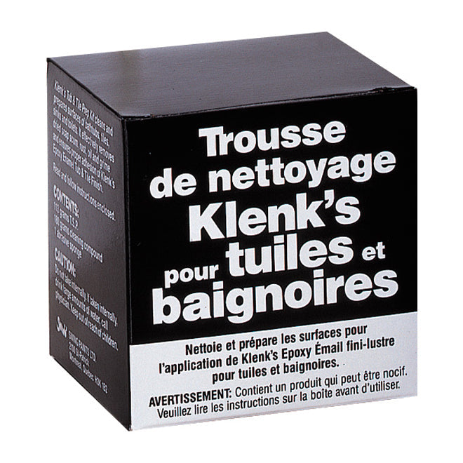 Trousse de nettoyage Klenk's pour tuiles et baignoires