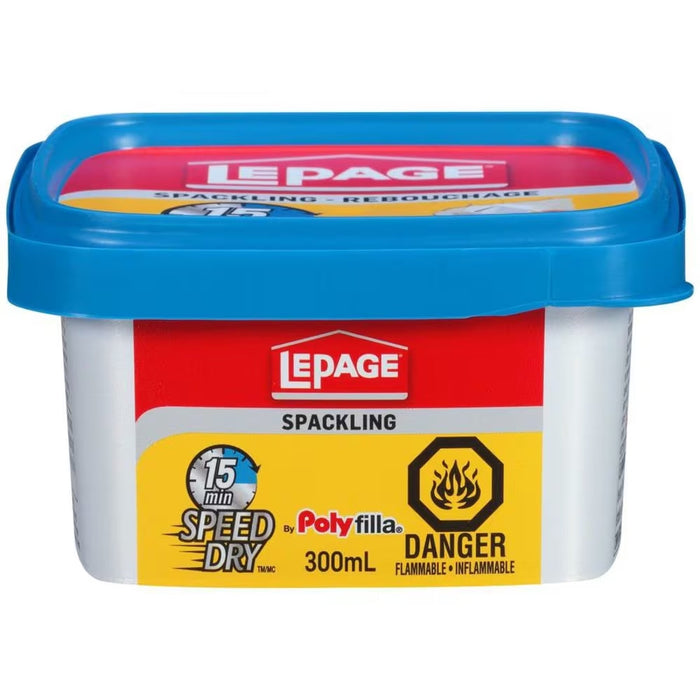 Composé de rebouchage mural blanc Pollyfilla à séchage rapide - 300 mL LEPAGE