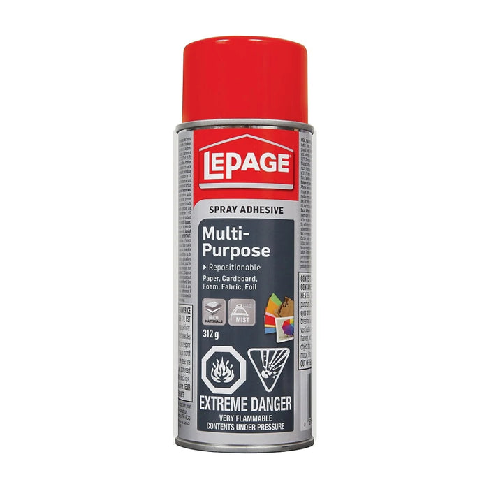 Adhésif tout usage en aérosol - LePage - 312g