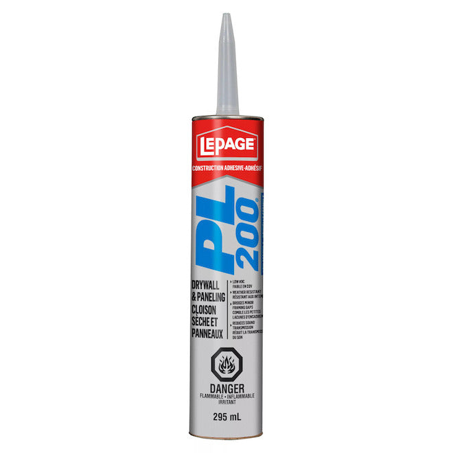 Adhésif de construction PL200 - 295 mL LEPAGE