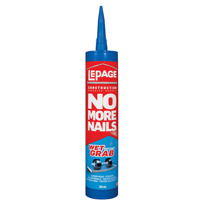 Adhésif de construction No More Nails Wet grap - LePage - 266ml