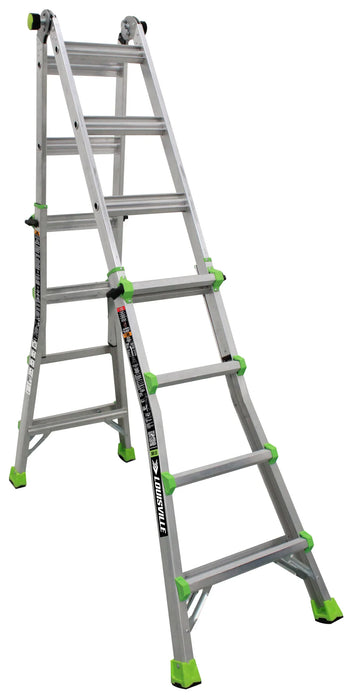 Échelle multi-usage 18' en aluminium 300 lbs Louisville Ladder