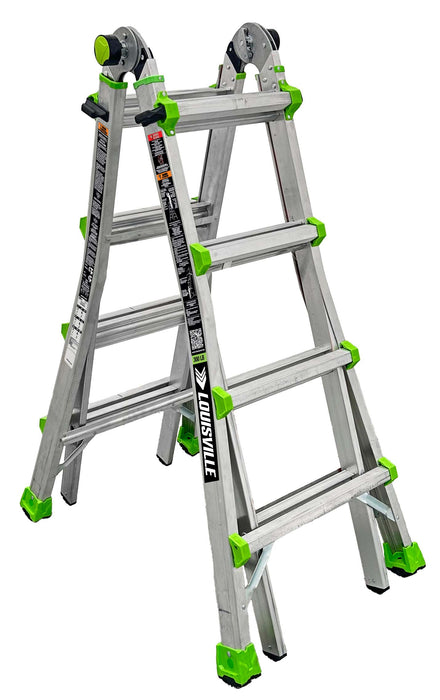 Échelle multi-usage 18' en aluminium 300 lbs Louisville Ladder