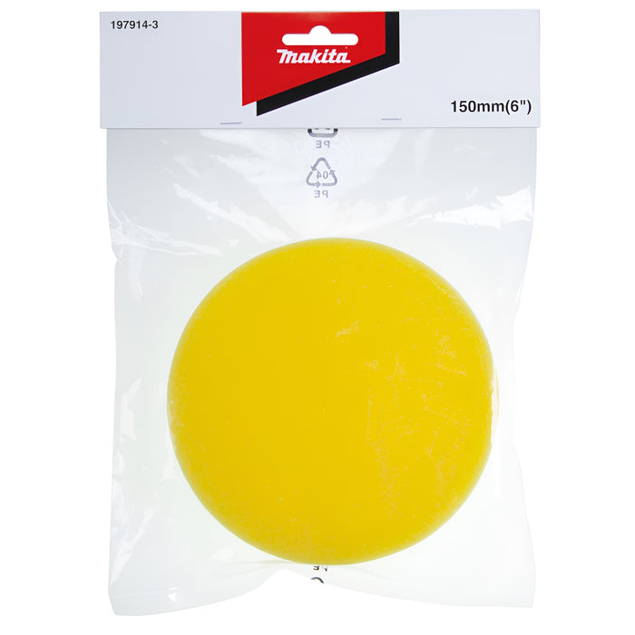 Disque de polissage en mousse de 6"