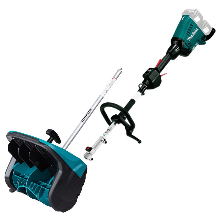 Ensemble de tête motorisée et pelle à neige Makita 18V LXT