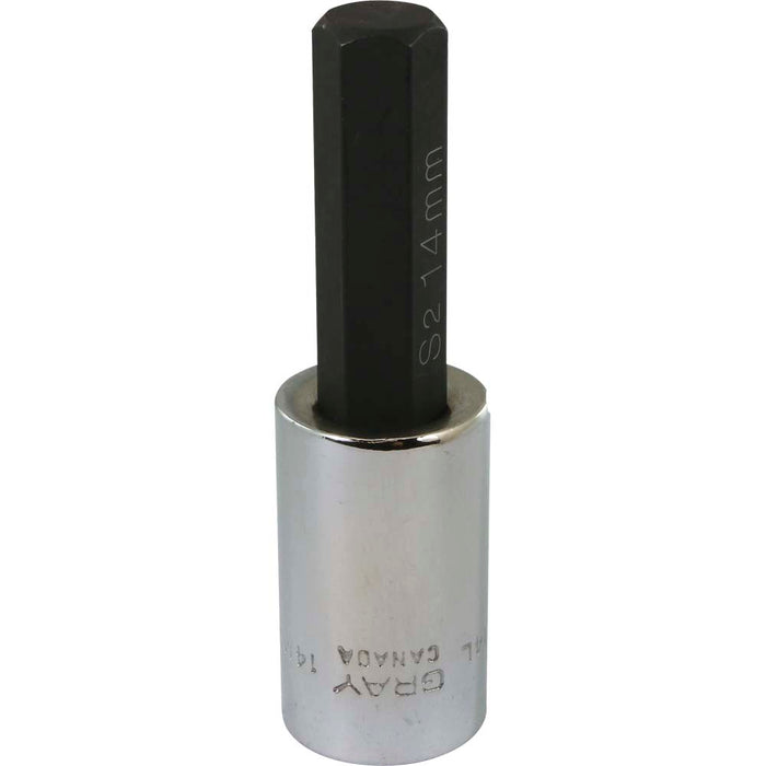 Douille à embout hexagonal à prise 1/2" (14 mm x 94 mm)