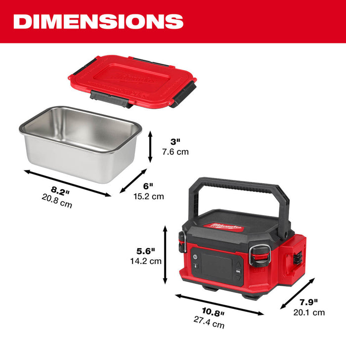 Réchaud à repas M18 Packout Milwaukee